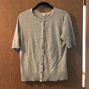 Short sleeve cardigan